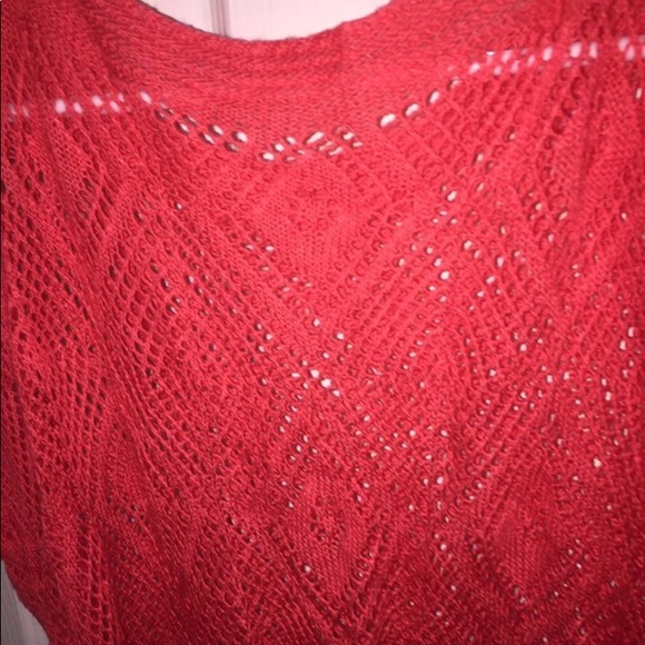 NEW Cute Bohemian Balmain Pull Over Pink Knit Top - Picture 2 of 3